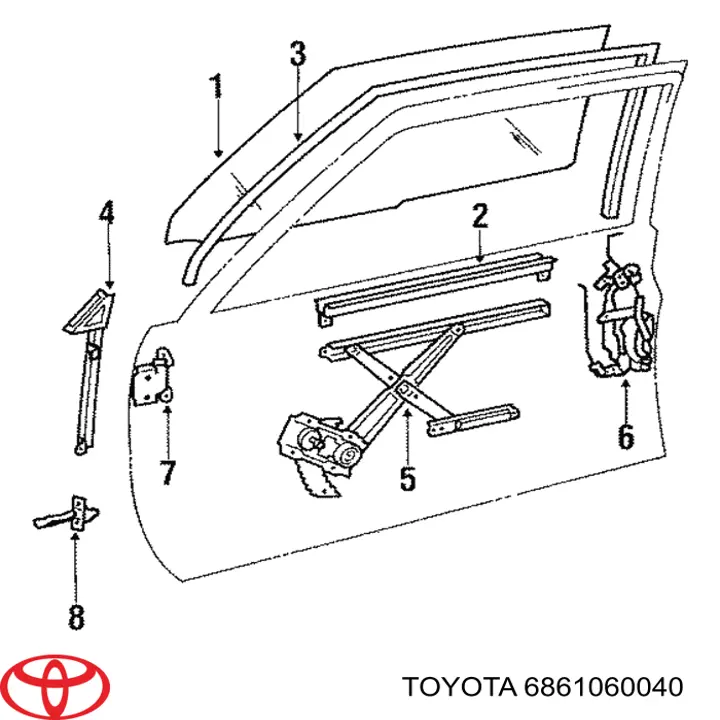 6861060040 Toyota 