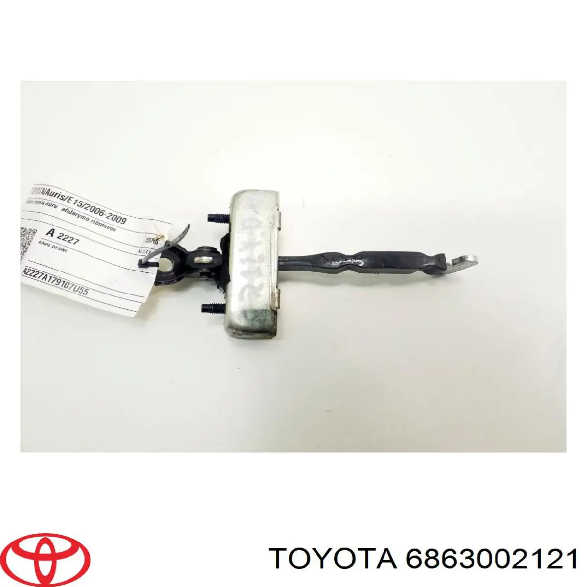 6863002121 Toyota Обмежувач відкриття дверей, задній правий