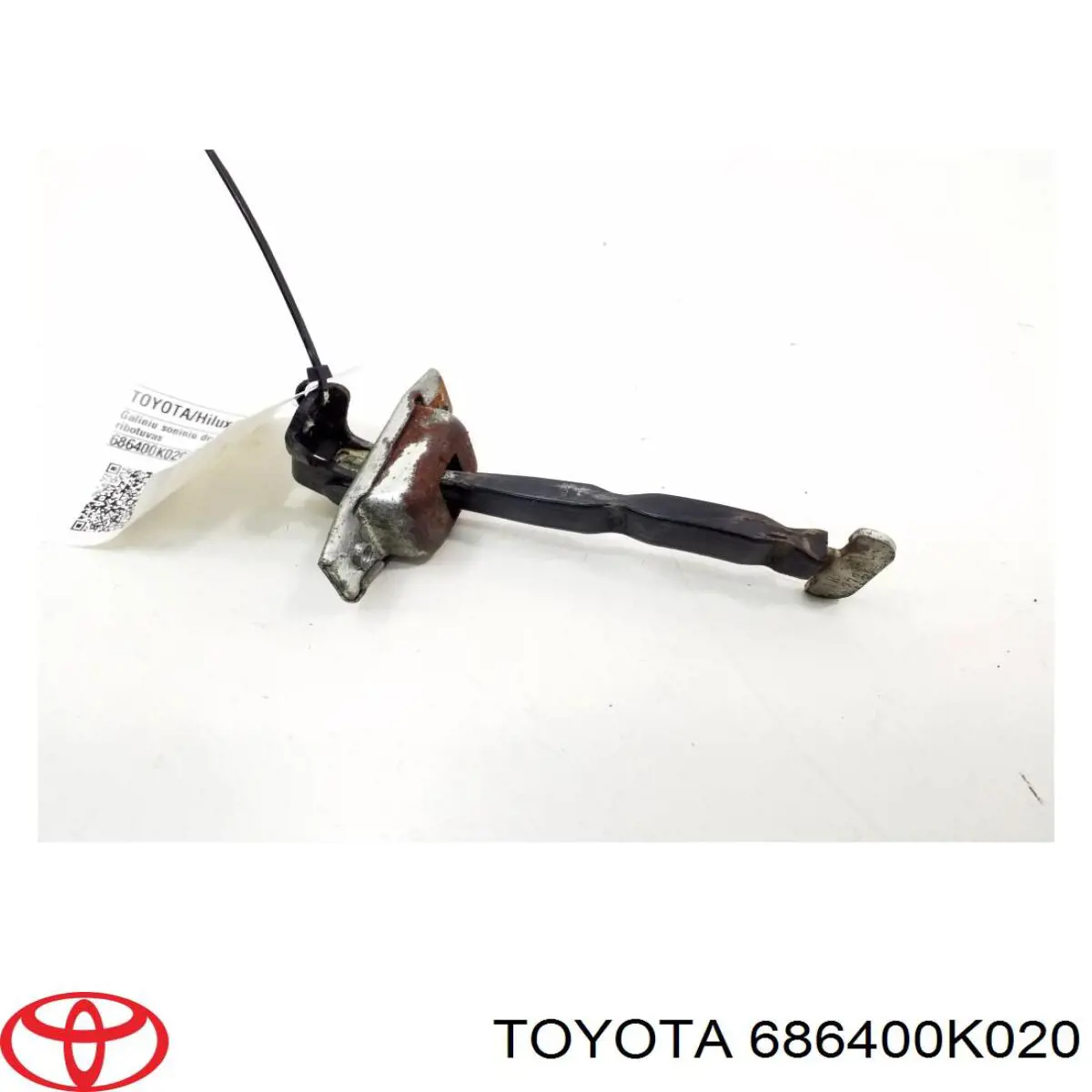 Обмежувач відкриття дверей, задній лівий Toyota 686400K020 ціна, від 14.02 USD