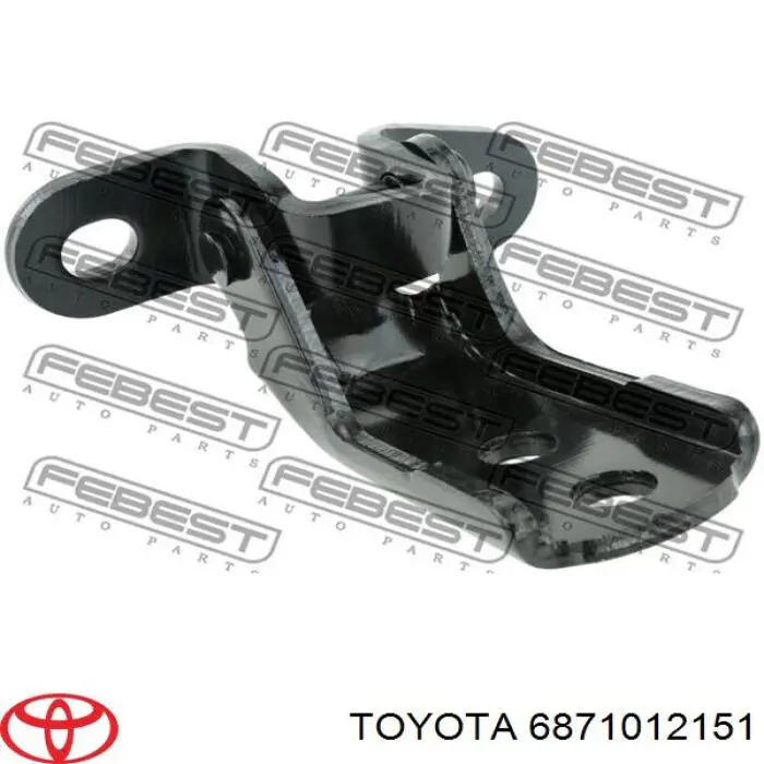 Купити 6871012151 Toyota Петля передніх дверей, правих