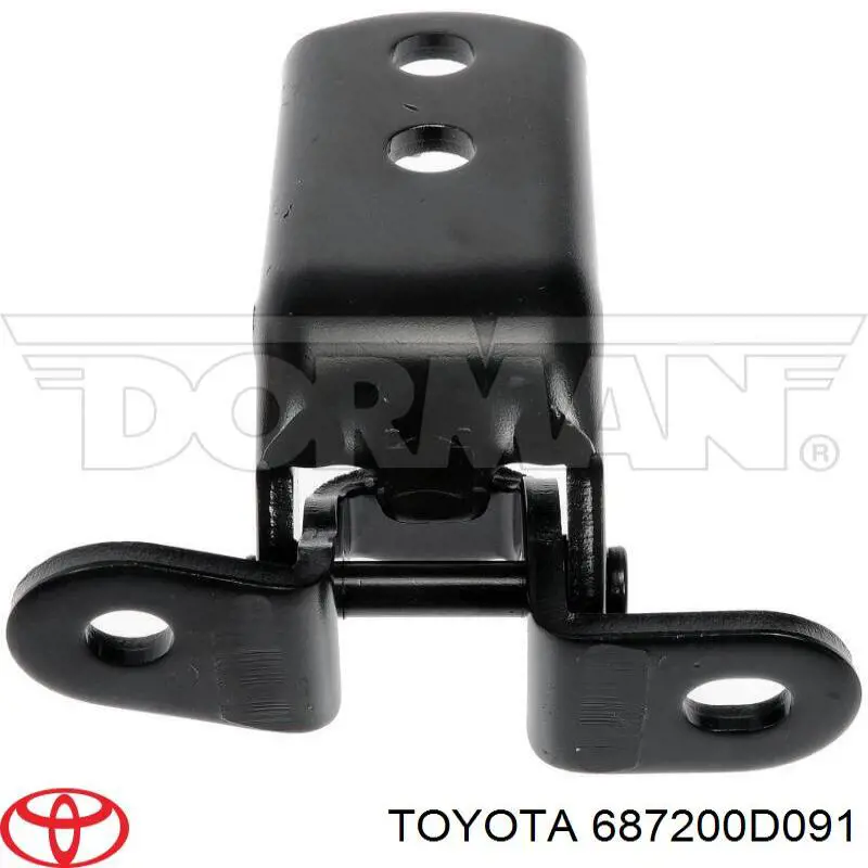 687200D091 Toyota Завіса дверей передных лівих