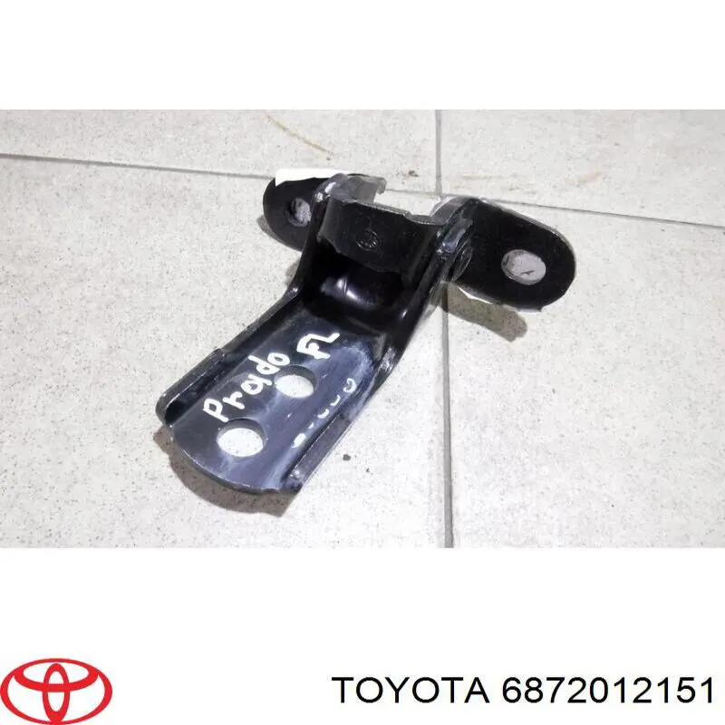 Завіса дверей передных лівих Toyota 6872012151 ціна, від 17.74 USD
