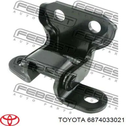 Завіса дверей передных лівих Toyota 6874033021 ціна, від 12.65 USD