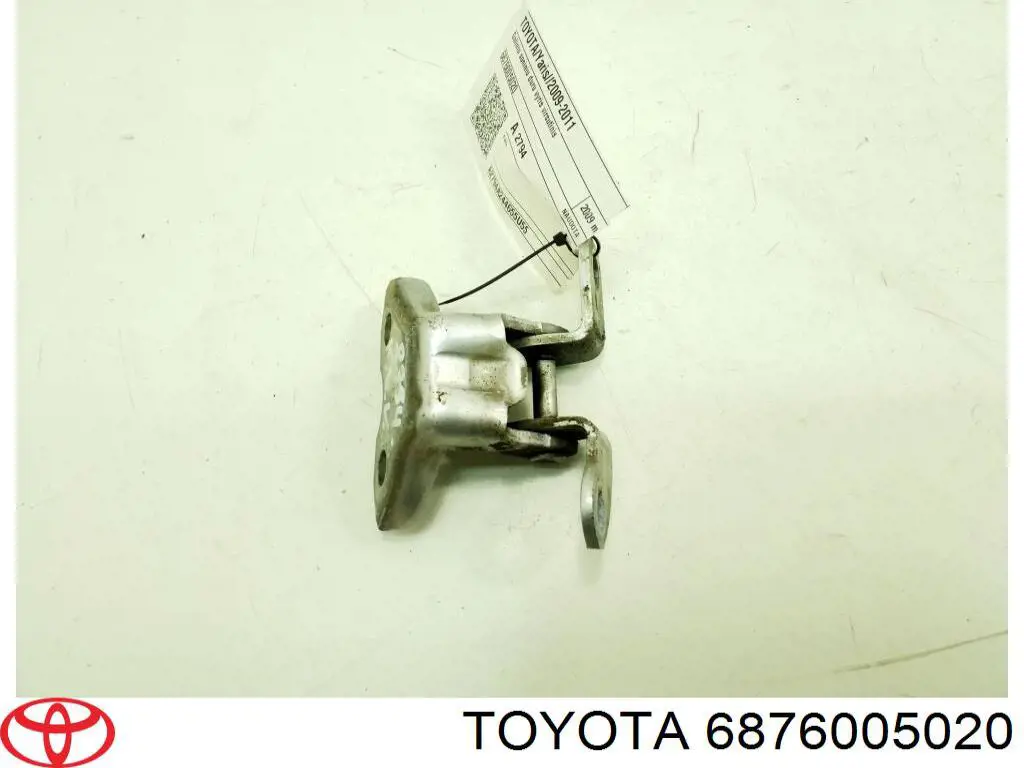 Дверний шарнір задній лівий Toyota 6876005020 ціна, від 8.87 USD