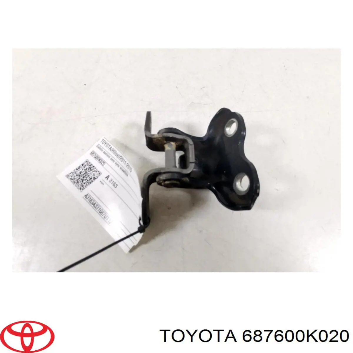 Дверний шарнір задній лівий Toyota 687600K020 ціна, від 22.50 USD