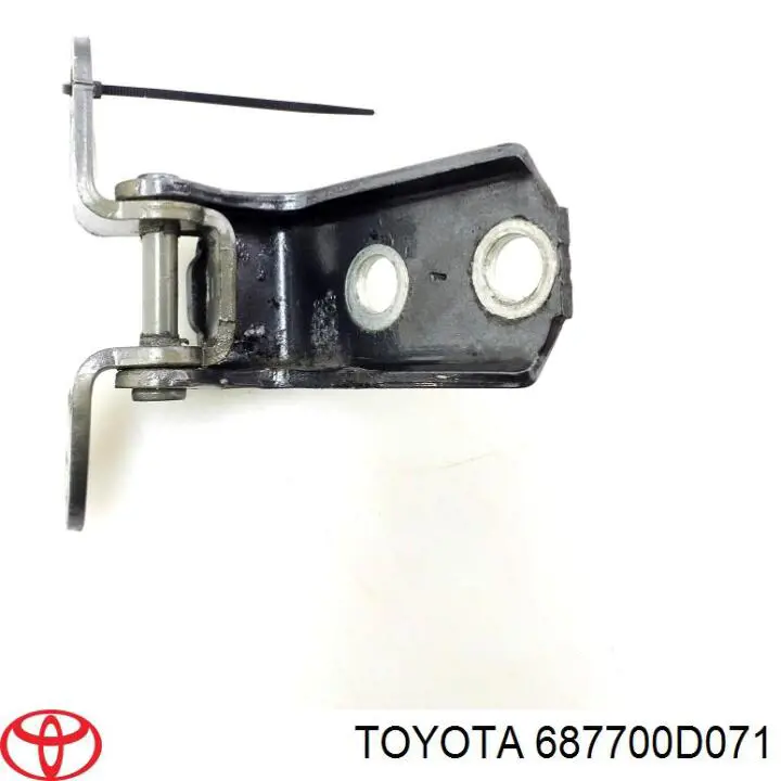 Петля задніх дверей, правих Toyota 687700D071 ціна, від 12.25 USD