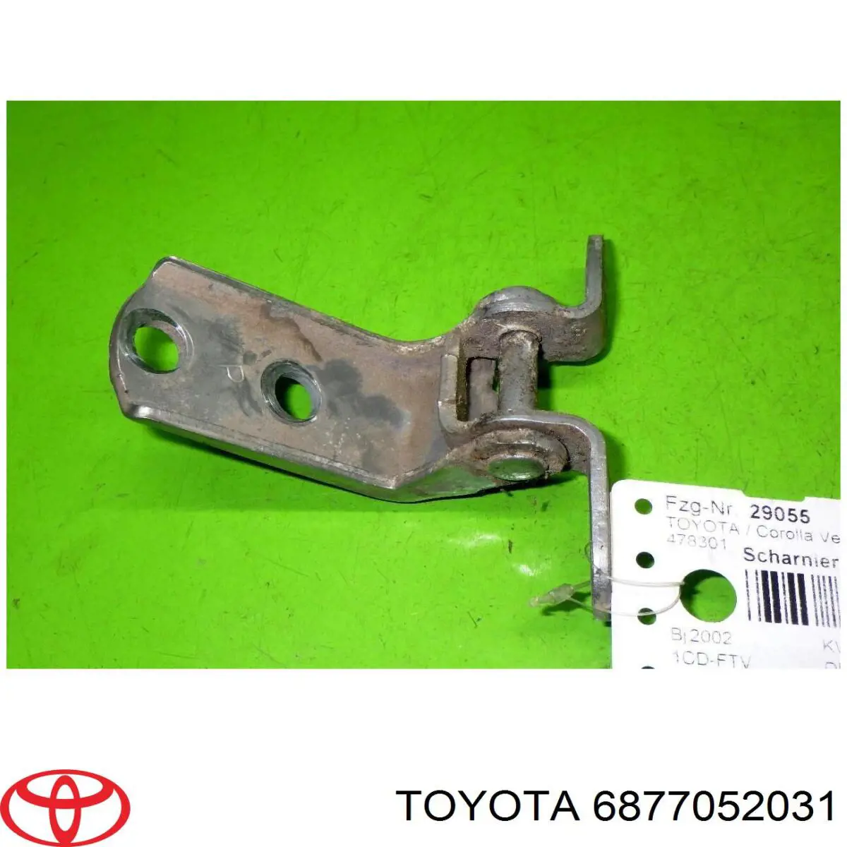 Дверний шарнір задній правий Toyota 6877052030 ціна, від 10.86 USD