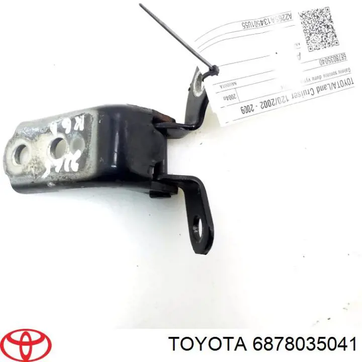 Дверний шарнір задній лівий Toyota 6878035041 ціна, від 25.00 USD