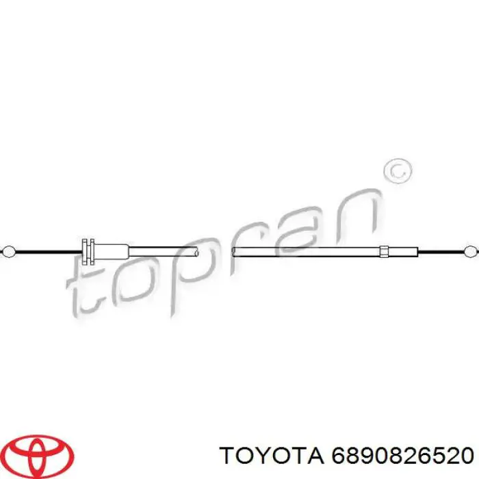 Амортизатор двері задньої Euroex TO103922EX ціна, від 19.79 USD