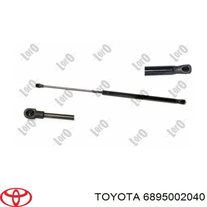 Амортизатор багажника 6895002040 Toyota