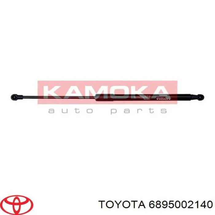 Амортизатор кришки багажника/ двері 3/5-ї задньої 6895002140 Toyota