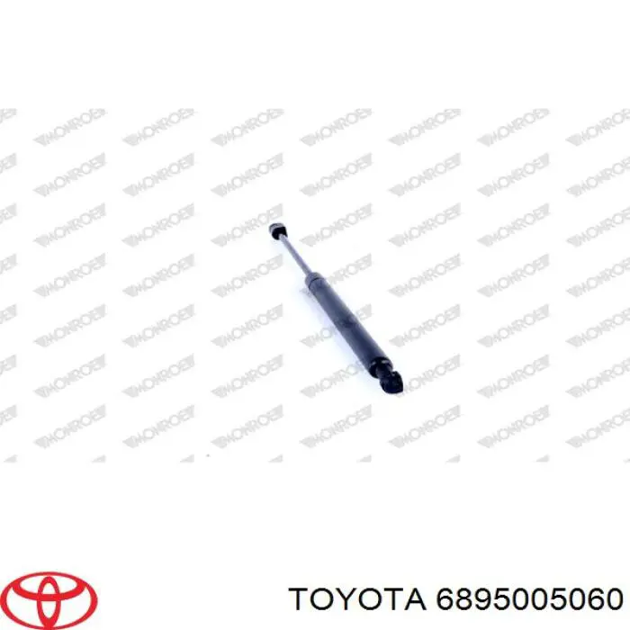 Амортизатор кришки багажника/ двері 3/5-ї задньої 6895005060 Toyota