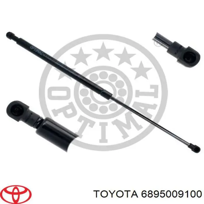 Амортизатор двері задньої Toyota 6895009100 ціна, від 6.52 USD