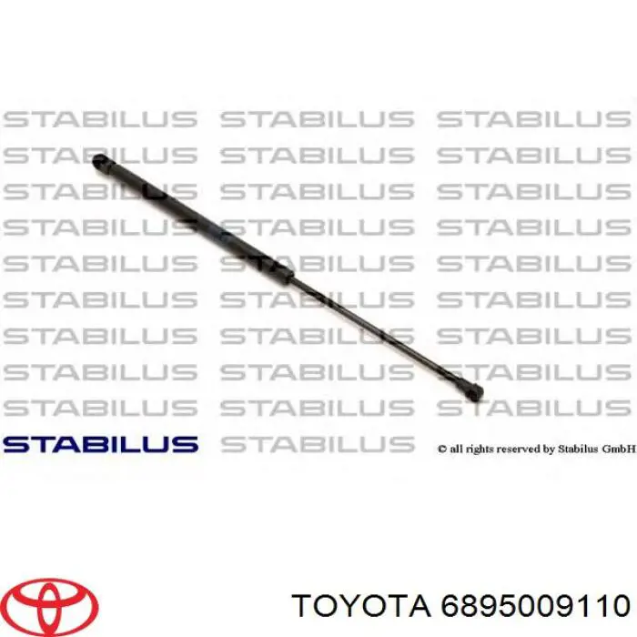 Купити 6895009110 Toyota Амортизатор двері багажника