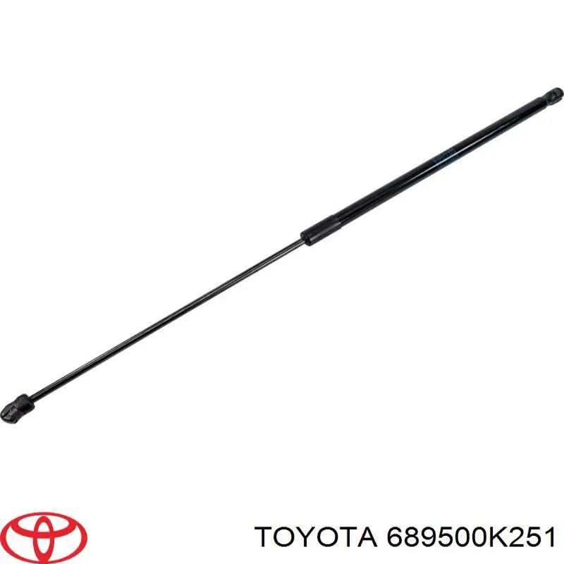 689500K251 Toyota Амортизатор кришки багажника / двері 3/5-ї задньої