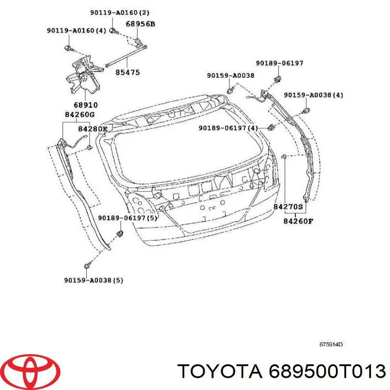 689500T013TOYOTA