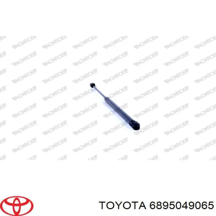 6895049065 Toyota Амортизатор кришки багажника / двері 3/5-ї задньої