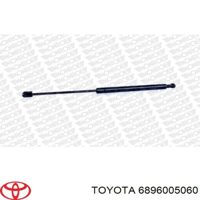 Амортизатор двері задньої Toyota 6896005060 ціна, від 6.01 USD