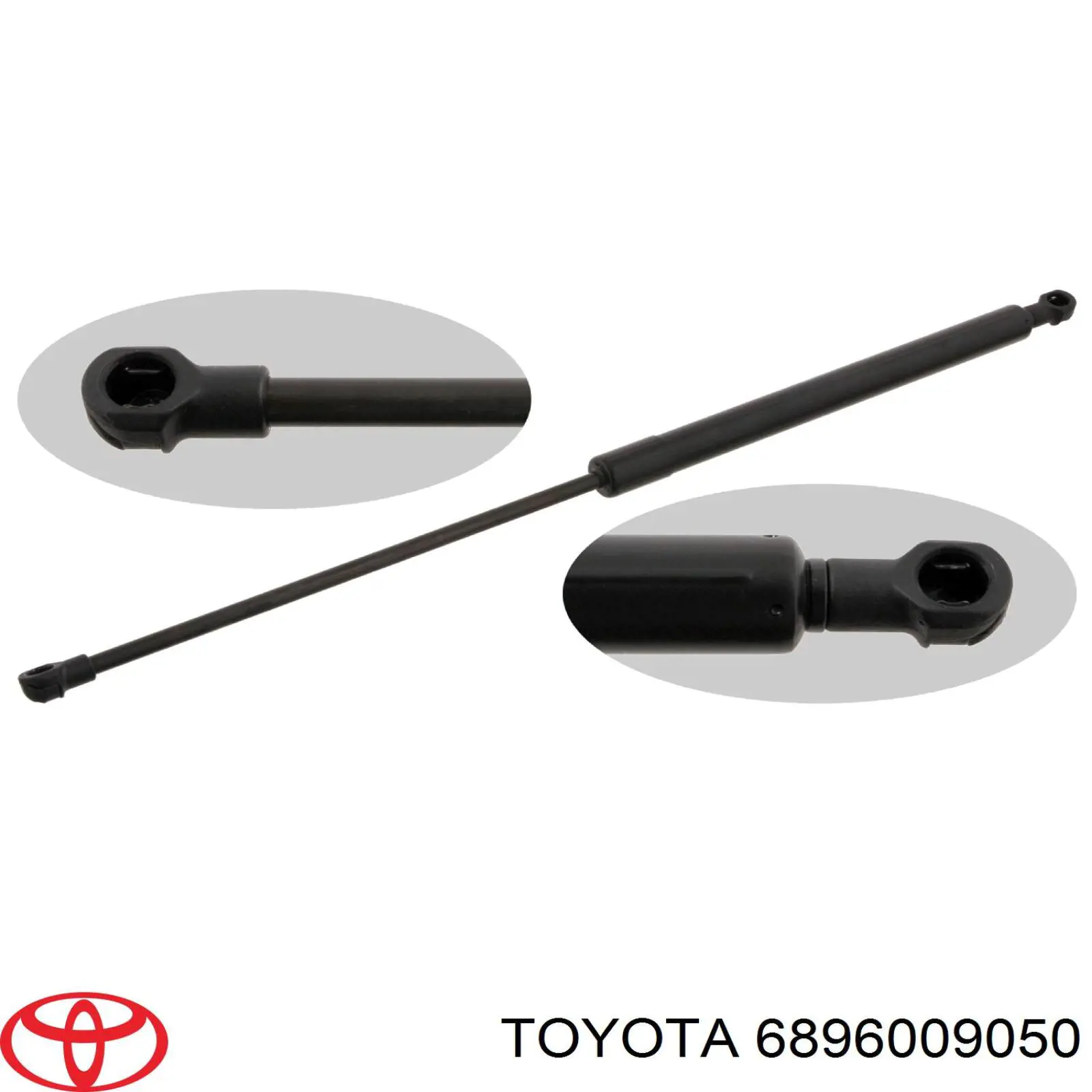 6896009050 Toyota Амортизатор кришки багажника / двері 3/5-ї задньої