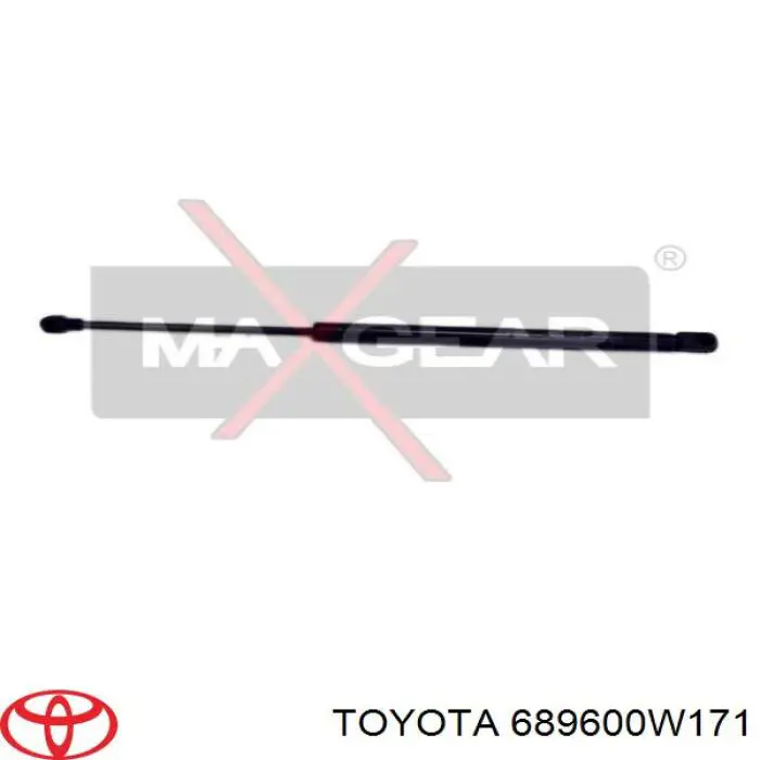 Амортизатор двері задньої Toyota 689600W171 ціна, від 23.27 USD