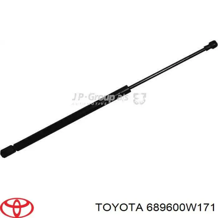 689600W171 Toyota Амортизатор кришки багажника / двері 3/5-ї задньої