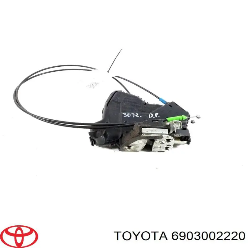Купити 6903002220 Toyota Замок дверки правої передньої