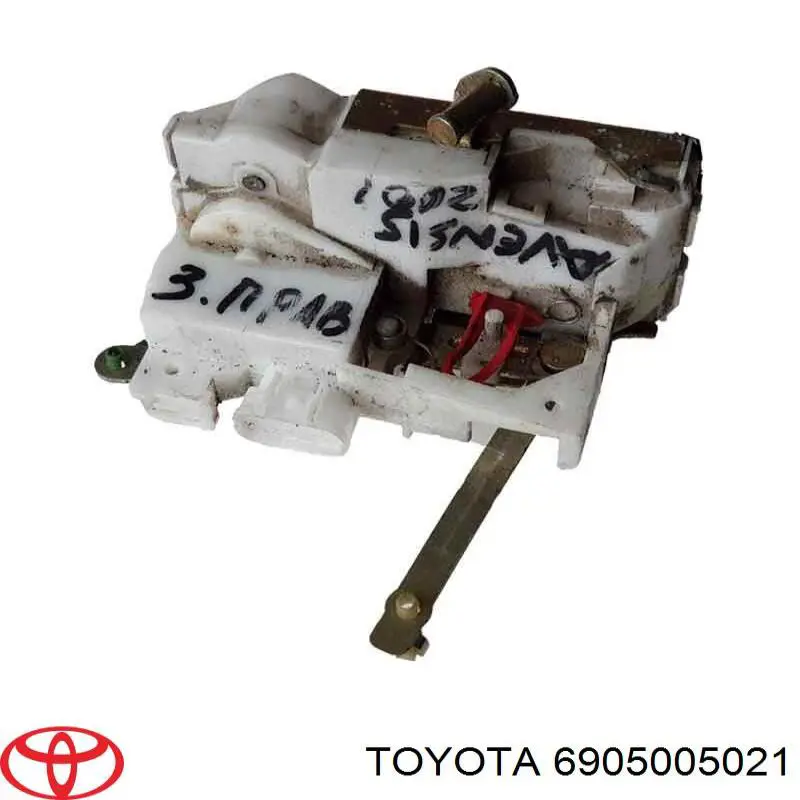 Замок задньої дверї, правої Toyota 6905005021 ціна, від 18.65 USD