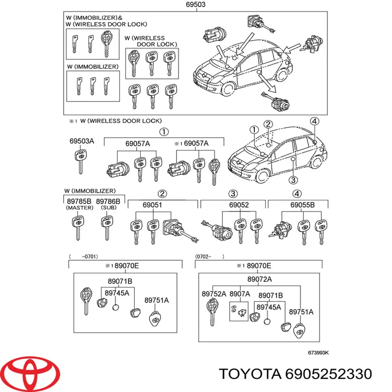  Toyota 6905252330 ціна, від 31.74 USD
