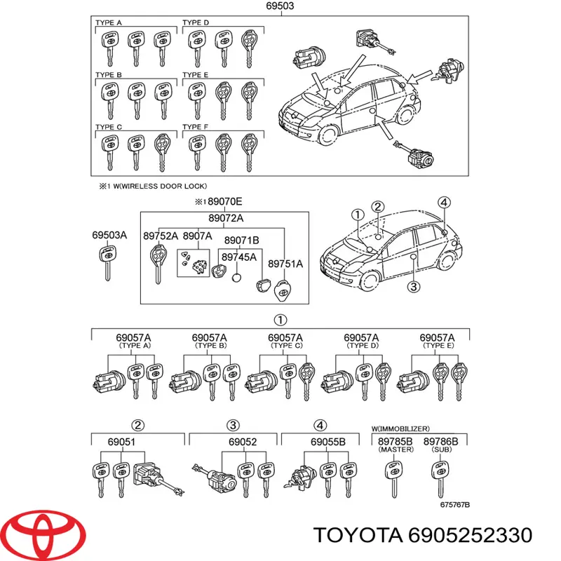  690525233084 Toyota