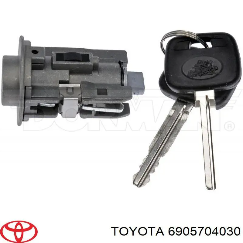 Личинка замка запалювання Toyota 690570403084 ціна, від 55.74 USD