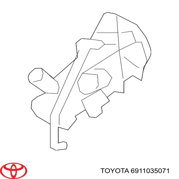 Замок дверей багажника Toyota 6911035071 ціна, від 192.16 USD