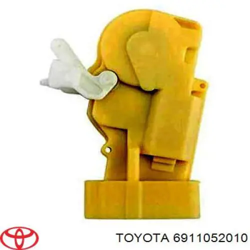 Замок передніх пасажирських дверей Toyota 6911052010 ціна, від 13.87 USD