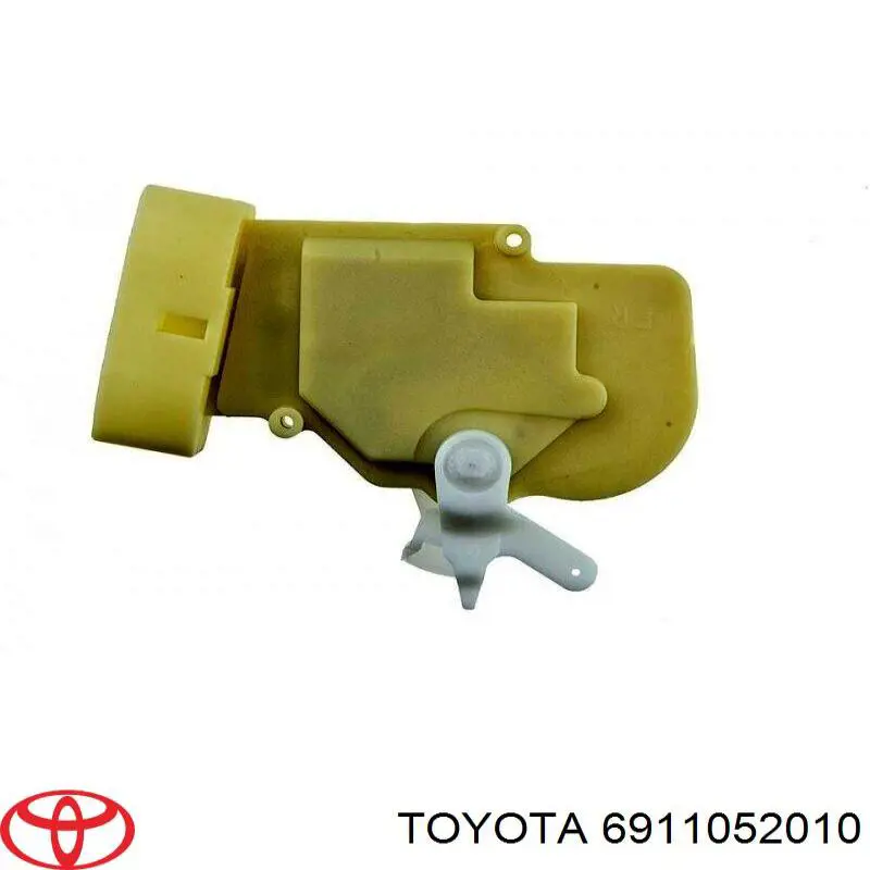 Замок передніх пасажирських дверей Toyota 6911052010 ціна, від 13.87 USD