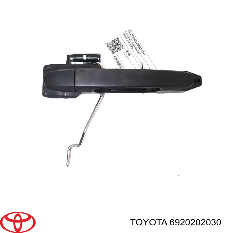 6920202030 Toyota Тримач зовнішньої ручки дверей, передньої лівої