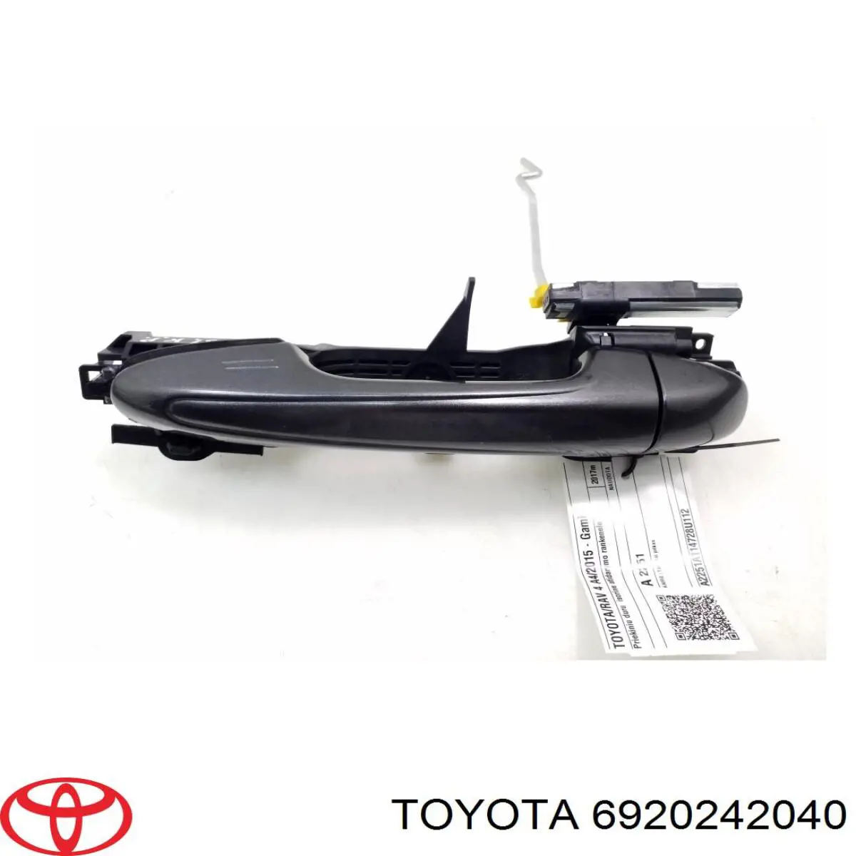 6920242040 Toyota Тримач зовнішньої ручки дверей, передньої лівої