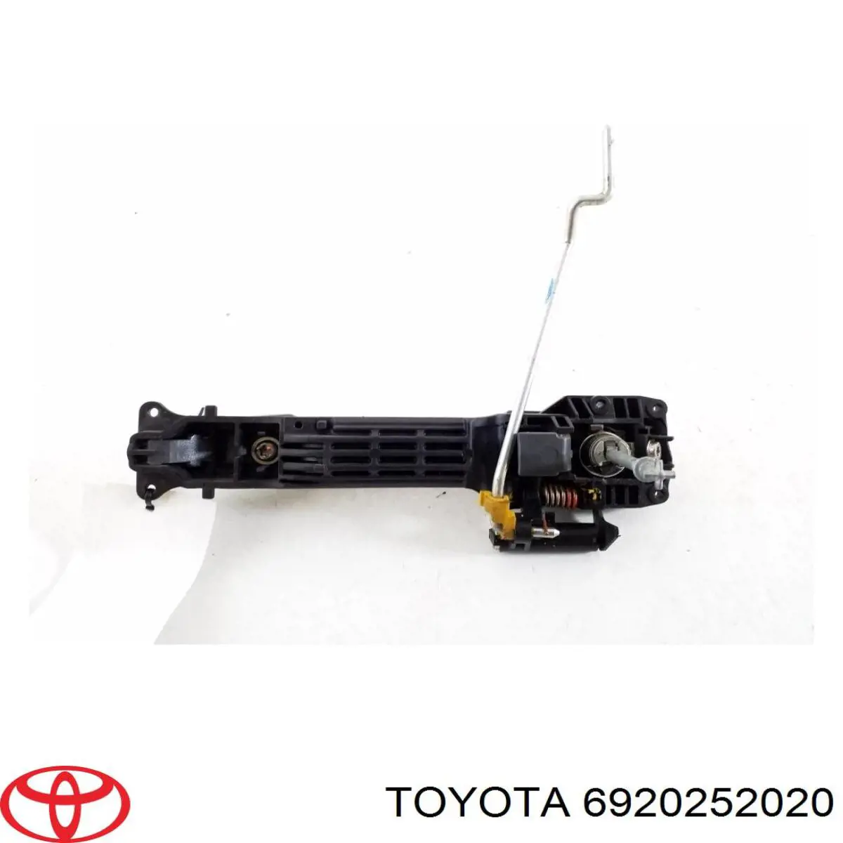 6920252020 Toyota тримач зовнішньої ручки дверей, передньої лівої