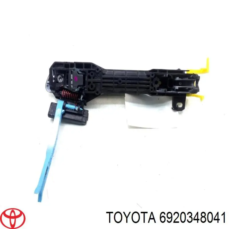 Тримач зовнішньої ручки дверей, задніх лівих Toyota 6920348041 ціна, від 31.67 USD