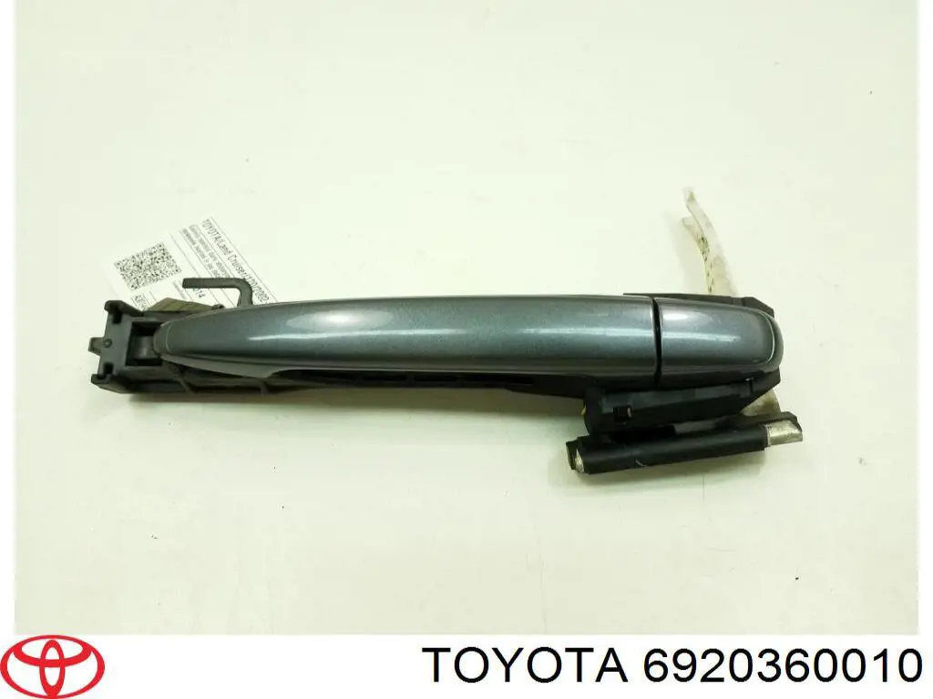 Тримач зовнішньої ручки дверей, задніх лівих Toyota 6920360010 ціна, від 17.74 USD