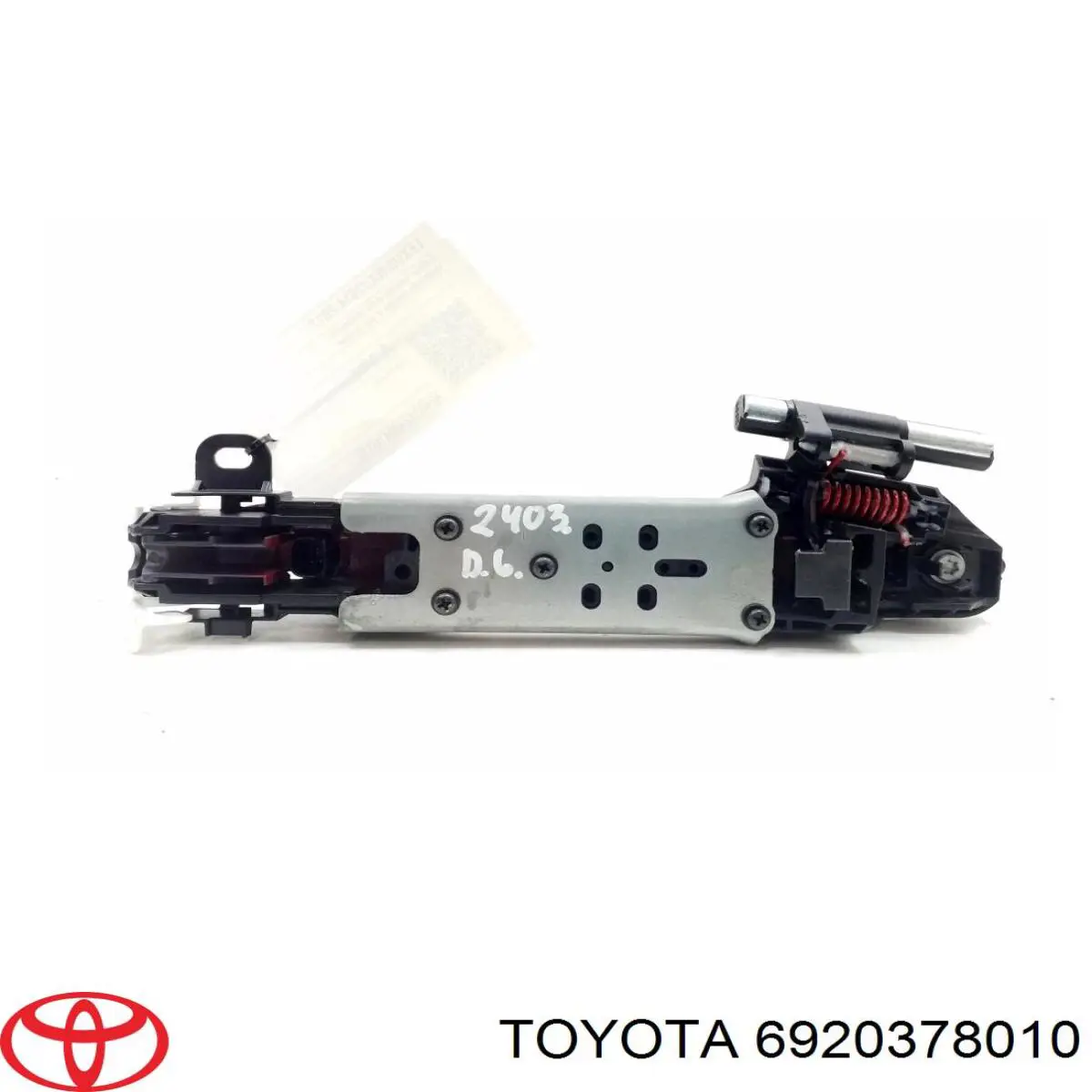Тримач зовнішньої ручки дверей, задніх лівих Toyota 6920378010 ціна, від 38.01 USD