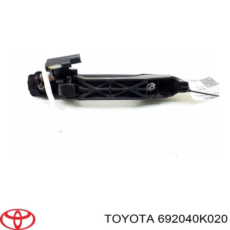 Тримач зовнішньої ручки дверей, задніх лівих Toyota 692040K020 ціна, від 63.77 USD