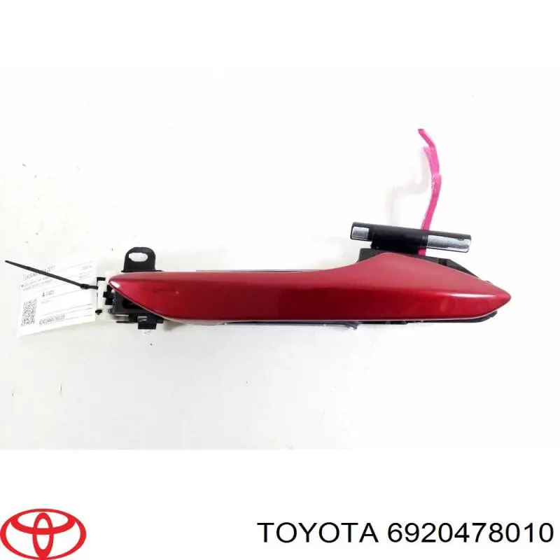 6920478010 Toyota Тримач зовнішньої ручки дверей, задніх лівих