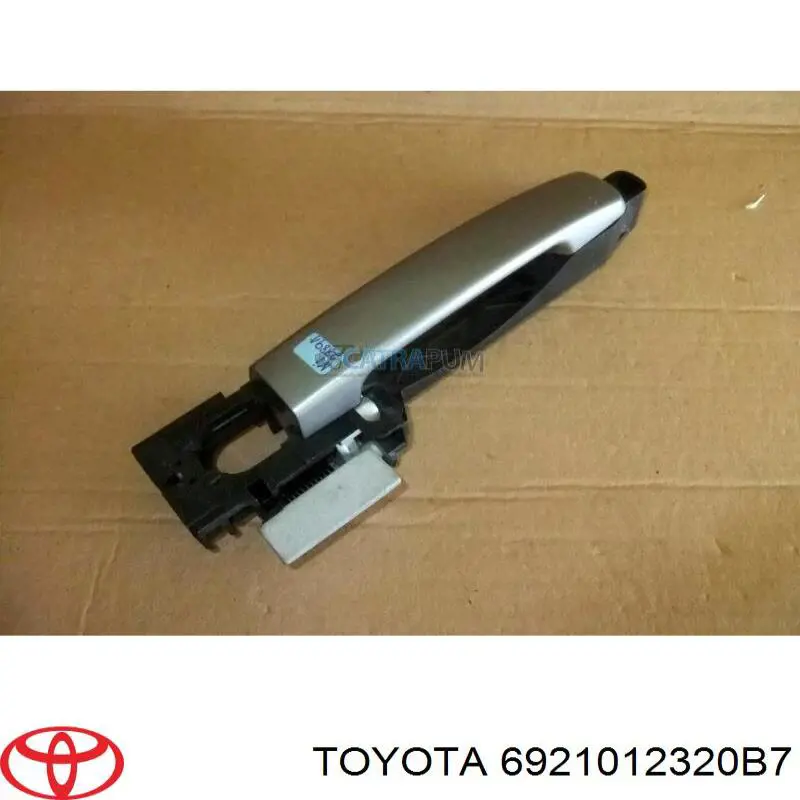 6921012320B7 Toyota Ручка передніх дверей зовнішня, права