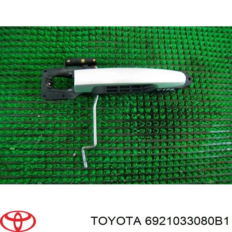 Ручка задньої двері зовнішня права Toyota 6921033080B1 ціна, від 11.40 USD