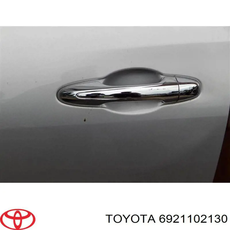 Ручка передньої двері зовнішня права Toyota 6921102130 ціна, від 76.47 USD