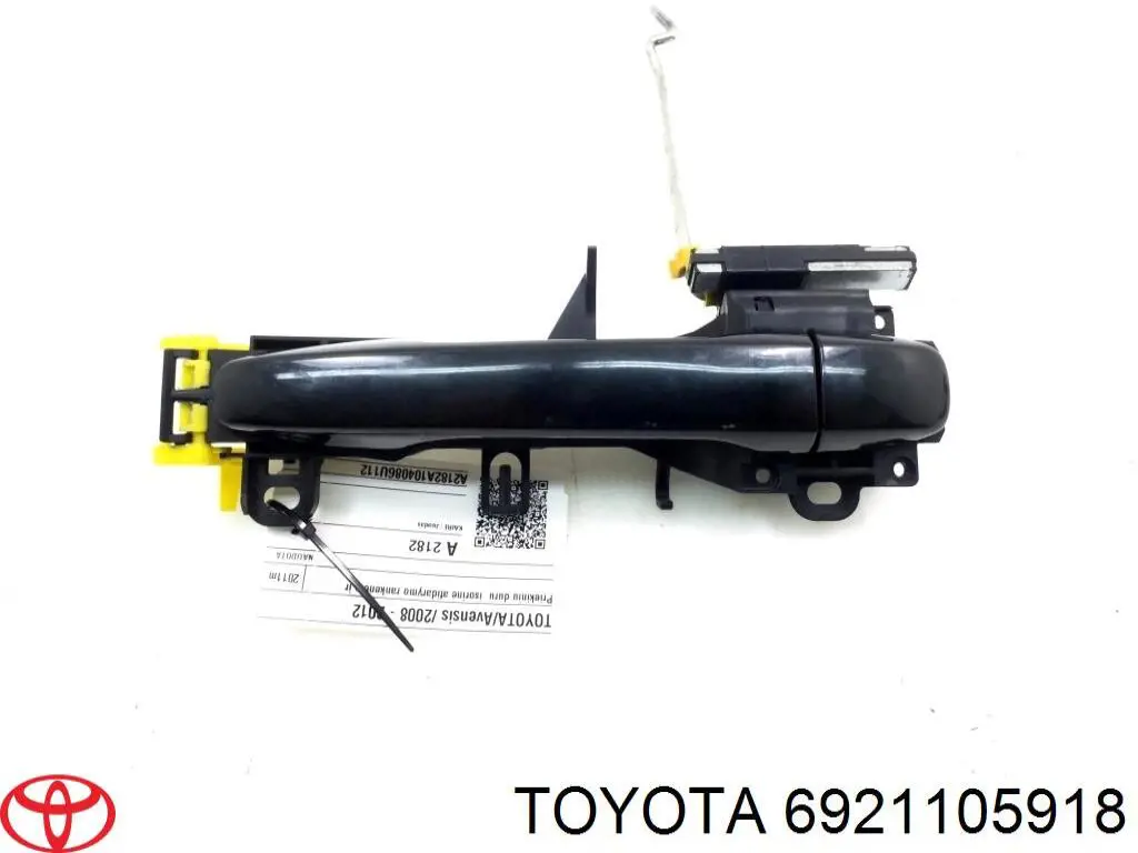 6921105918 Toyota Ручка передніх дверей, зовнішня