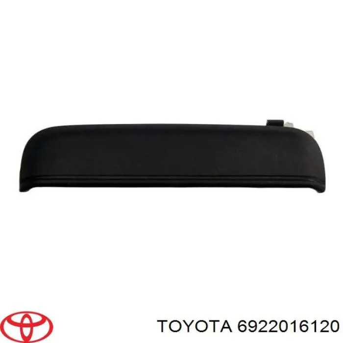 Ручка передньої двері зовнішня ліва Toyota Starlet 4 (EP91) (Тойота Старлет)
