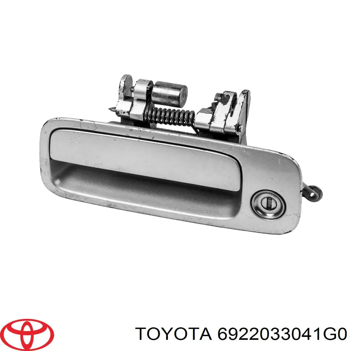 Ручка передньої двері зовнішня Toyota 6922033041G0 ціна, від 38.00 USD