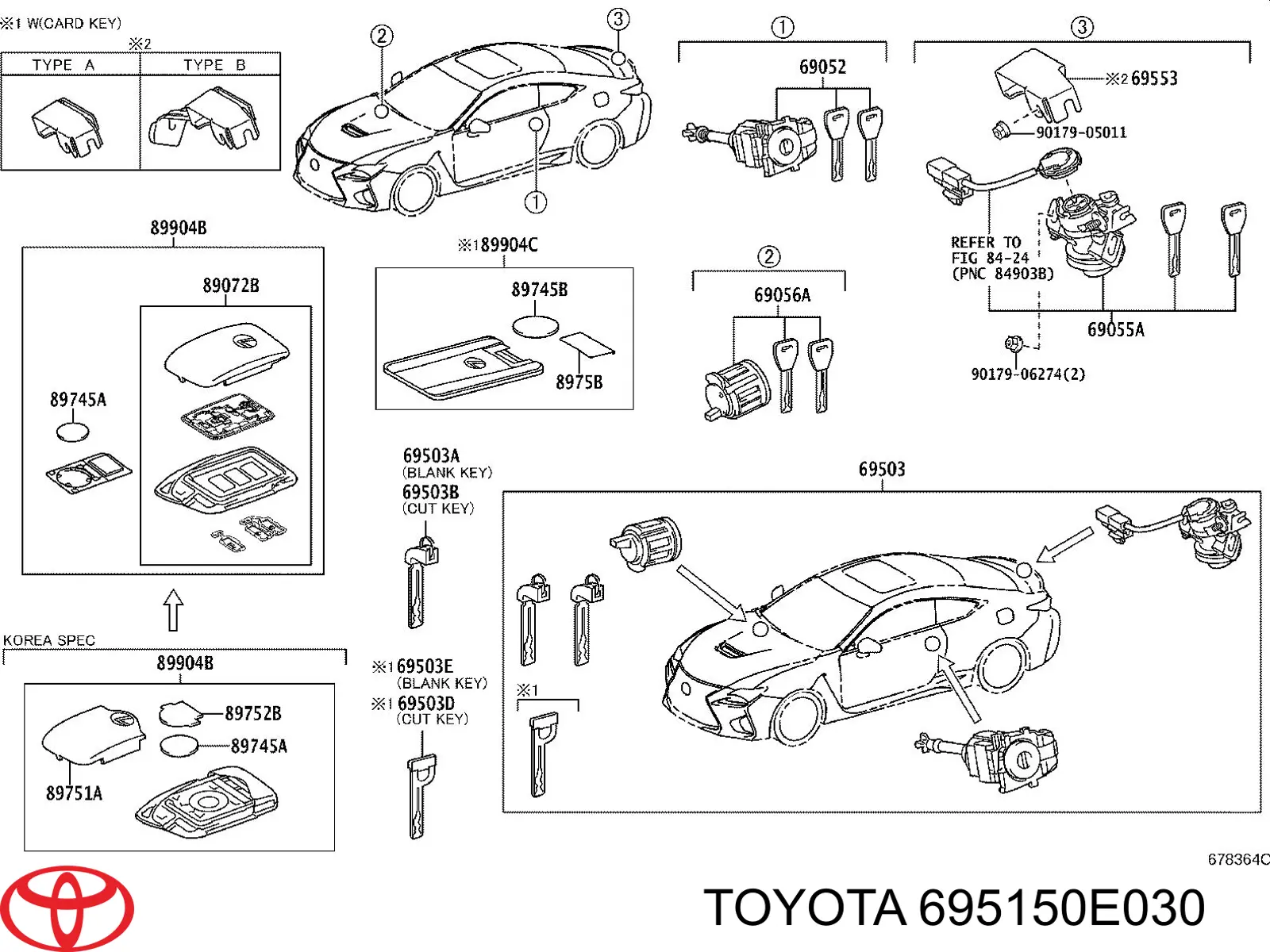 695150E030 Toyota 
