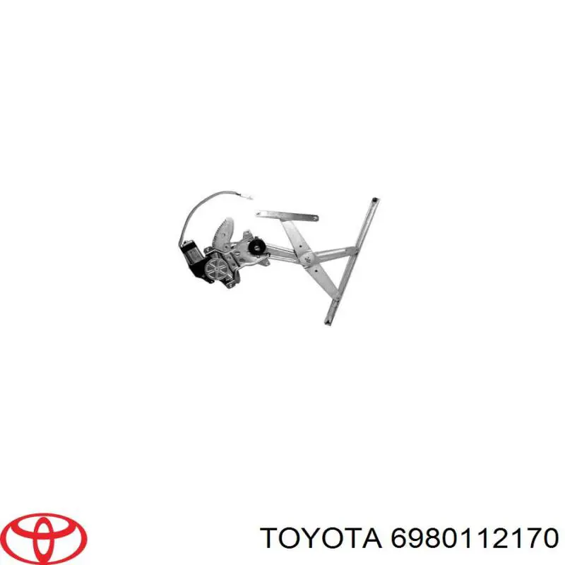 Склопідйомник (механізм переміщення скла) Toyota 6980112170 ціна, від 161.91 USD