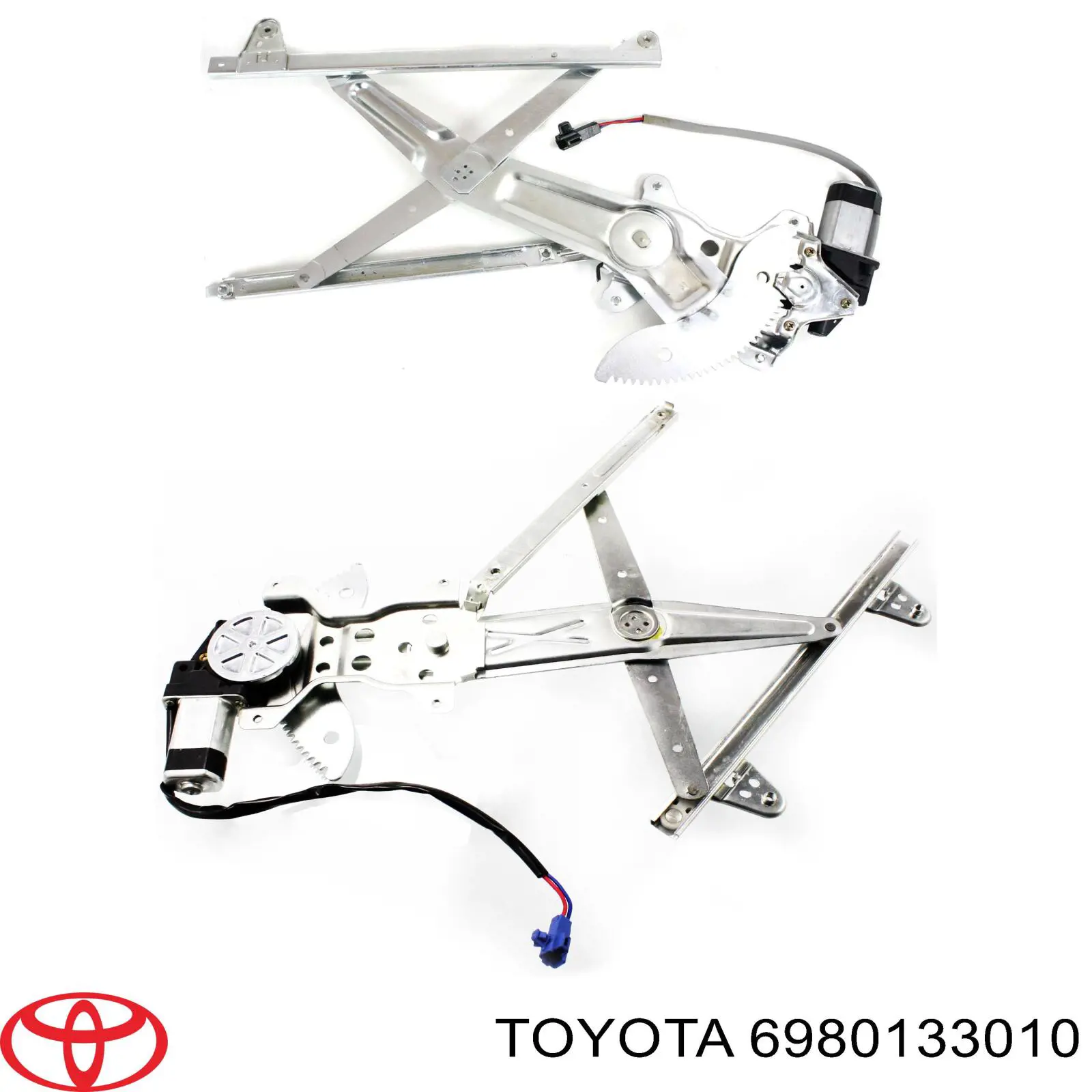 Механізм склопідіймача дверей передніх, правих Toyota 6980133010 ціна, від 33.75 USD